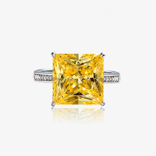 Yellow Beryl Wedding Ring R0351