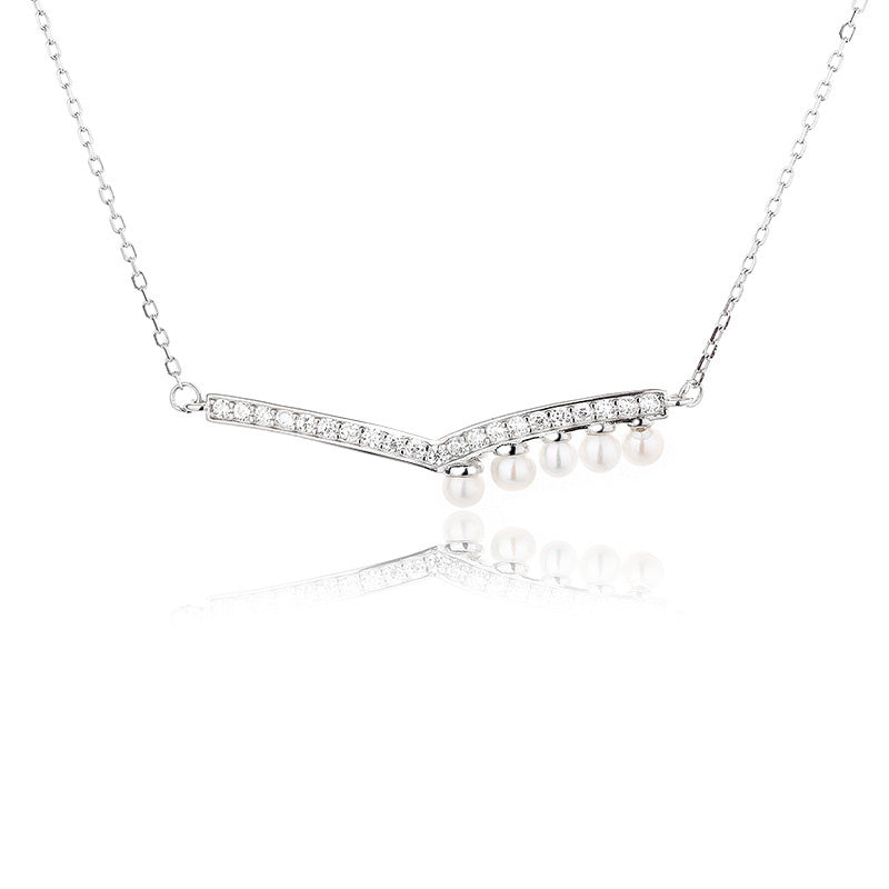 Freshwater Pearl Christmas Necklace PN1014