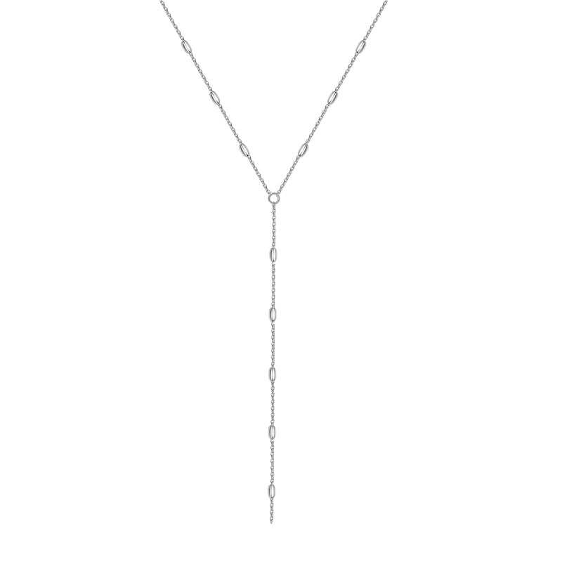 Beaded Cable Chain Necklace N1049
