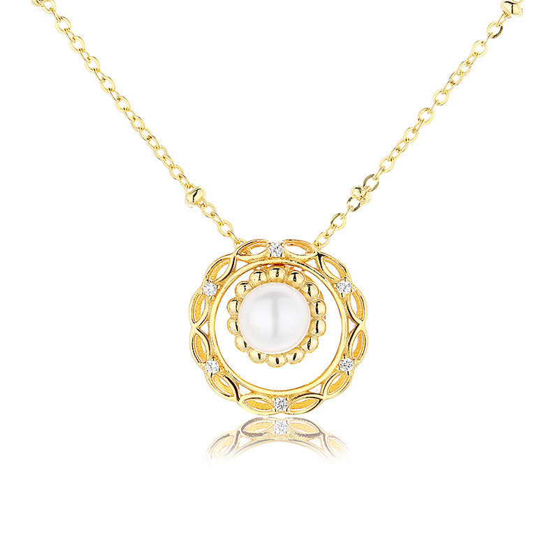 Freshwater Pearl Garland Necklace PN1017