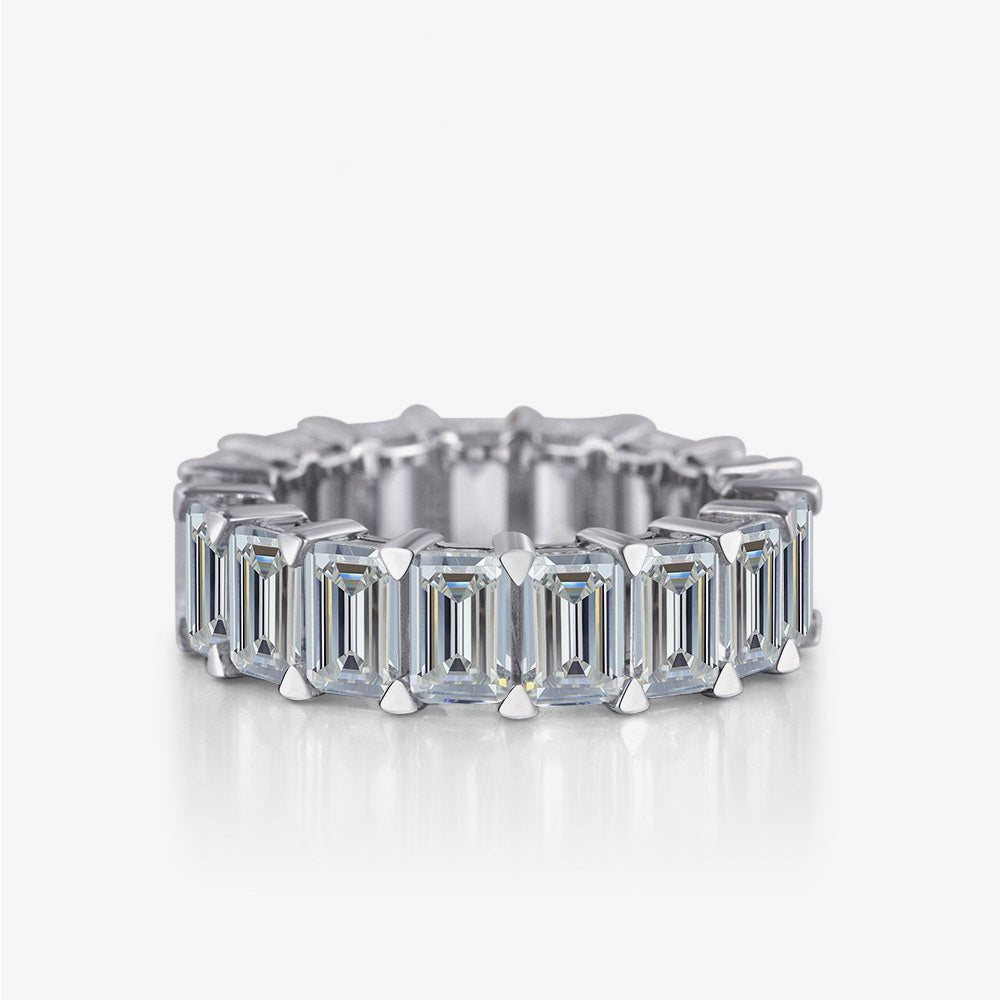 Oblong Diamond Wedding Band R0941