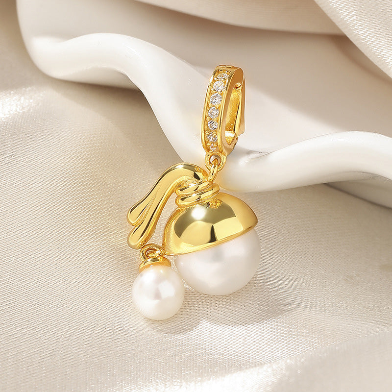 Freshwater Pearl Floral Pendant Only PN1002