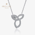 Infinity Charm Marquise Necklace P0746