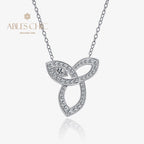 Infinity Charm Marquise Necklace P0746