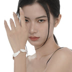 Wrinkled Links Bracelet