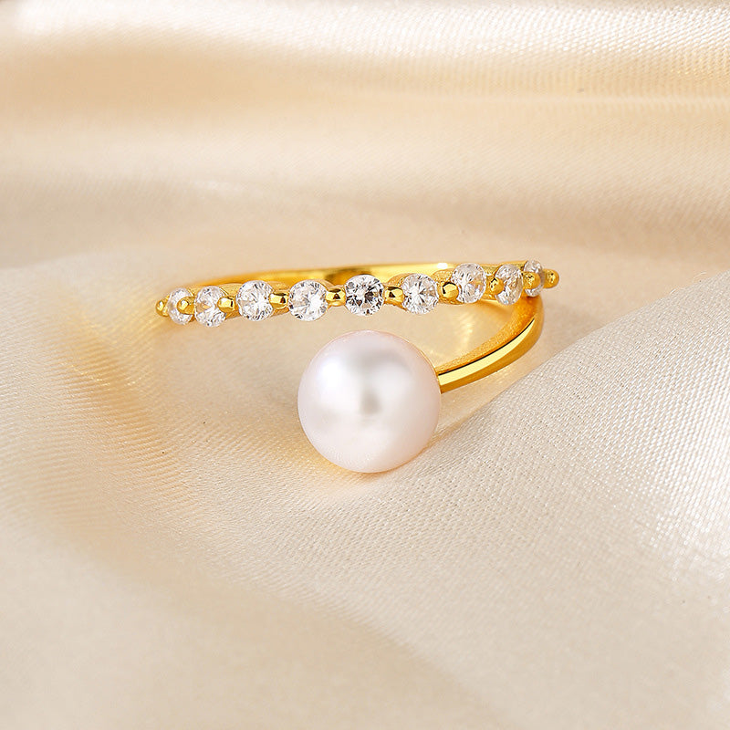 Solitaire Freshwater Pearl Ring RN1023