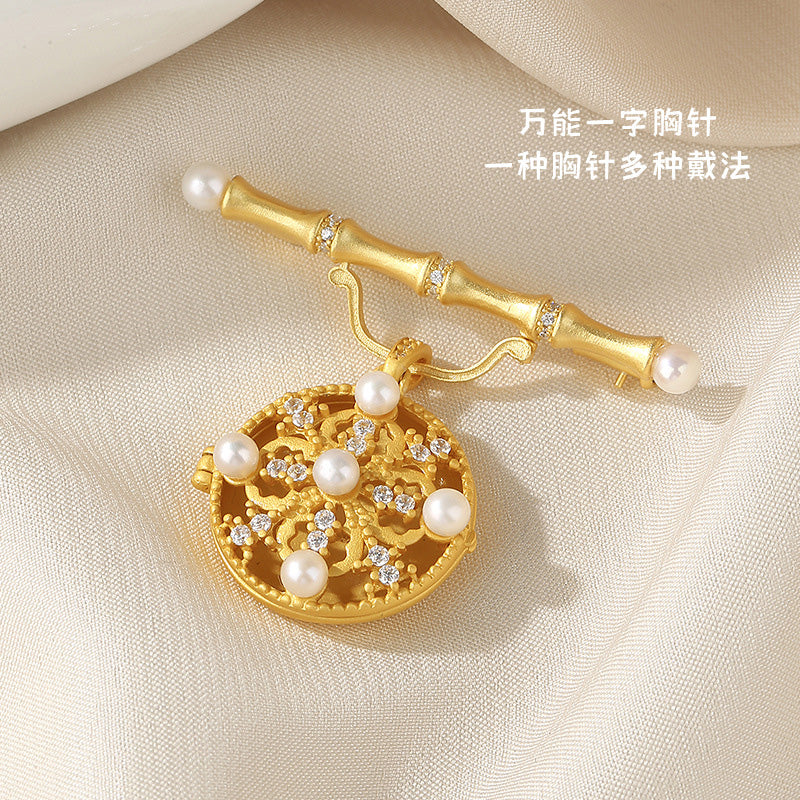 Freshwater Pearl Bamboo Pendant Only PN1000