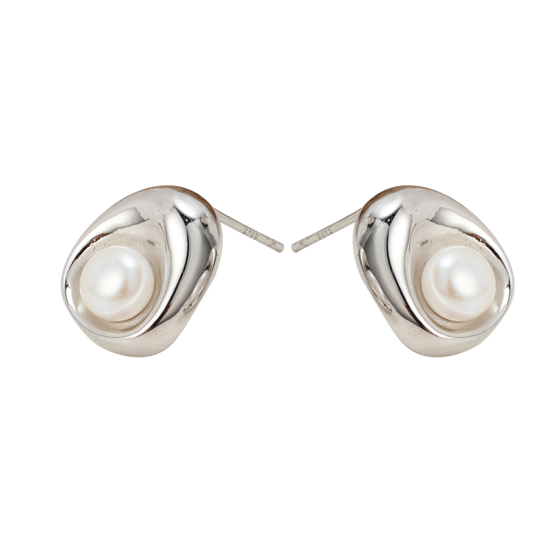 Freshwater Pearl Chunky Studs E1049