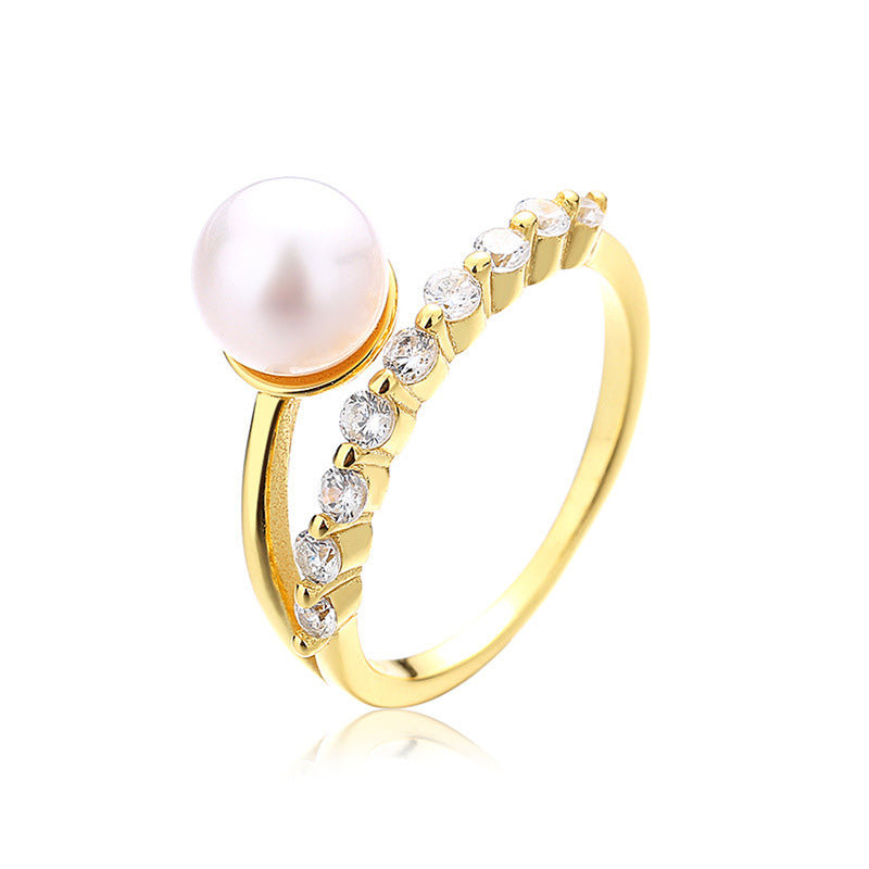Solitaire Freshwater Pearl Ring RN1023
