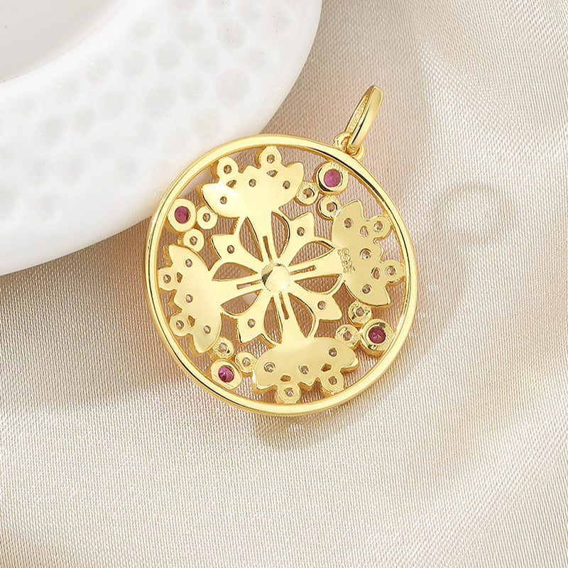 Freshwater Pearl Clover Pendant Only PN1019