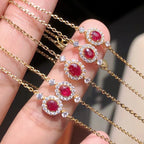 Halo Gem Chain Bracelet 5923