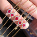 Halo Gem Chain Bracelet 5923