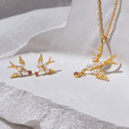 Pearl Swallow Earrings 5973