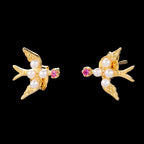 Pearl Swallow Earrings 5973