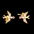 Pearl Swallow Earrings 5973