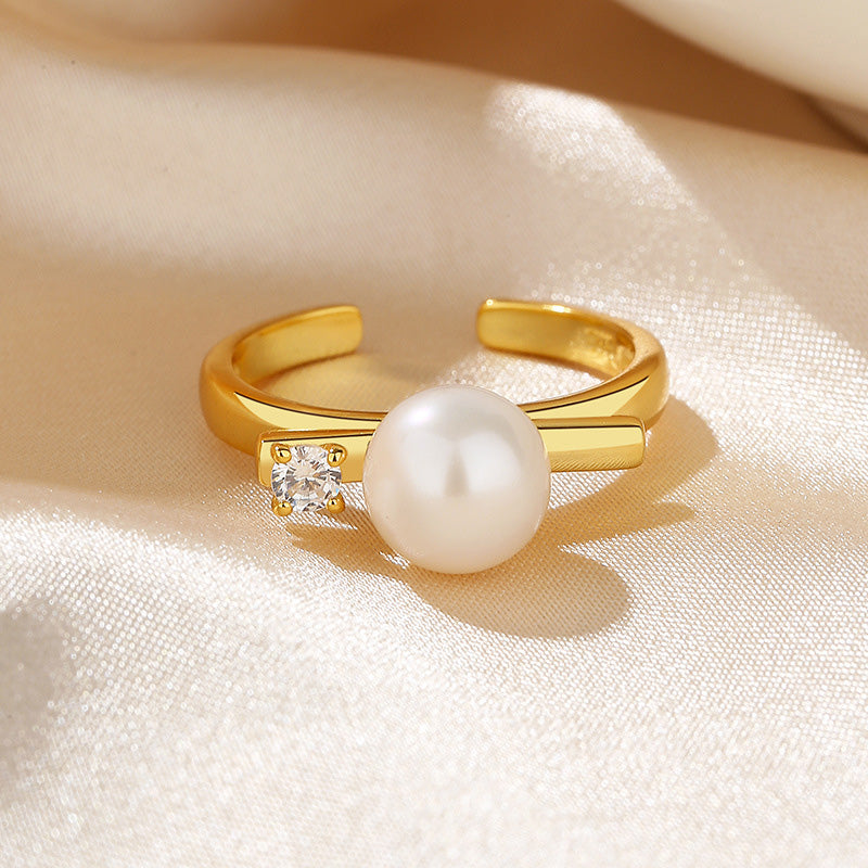 Freshwater Pearl Bar Ring RN1017