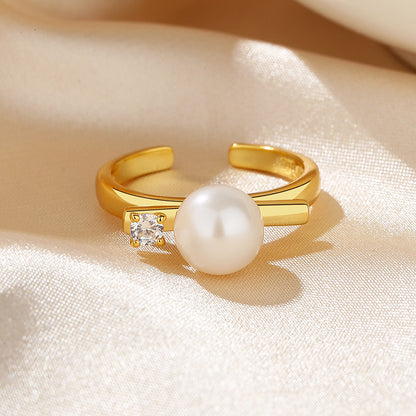 Freshwater Pearl Bar Ring RN1017