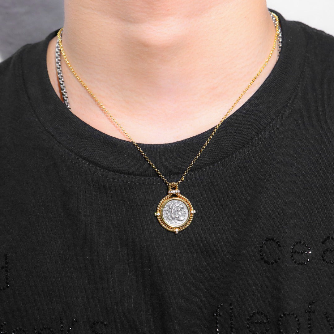 Hercules Coin Necklace
