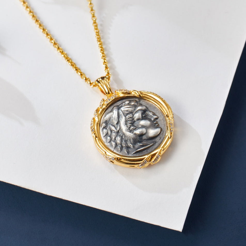 Hercules Coin Necklace