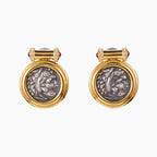 Hercules Coin Earrings