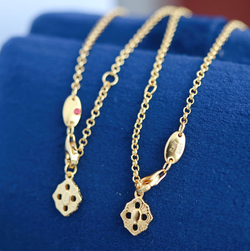 Shell Agate Clover Bracelet 6168