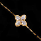 Shell Agate Clover Bracelet 6168