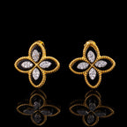 Agate Clover Earrings 6169