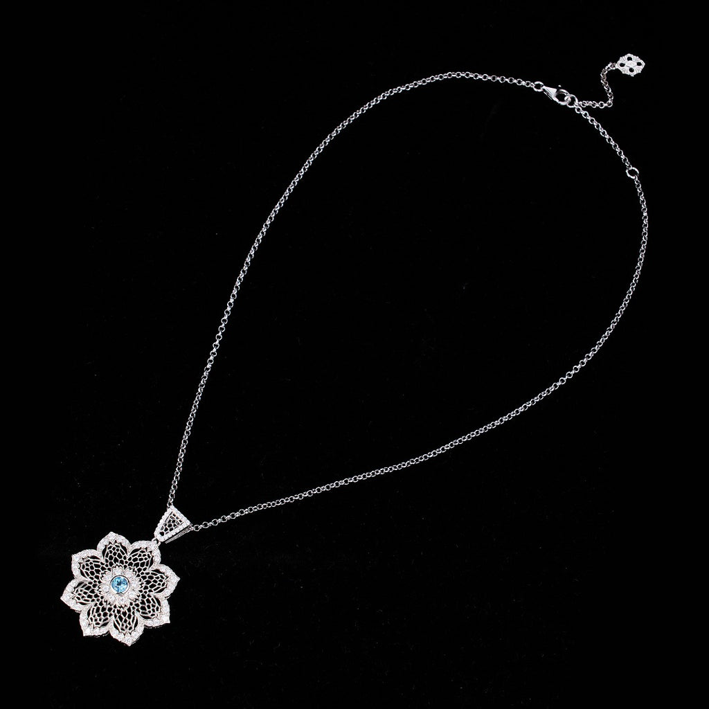 Airy Flower Necklace 6190