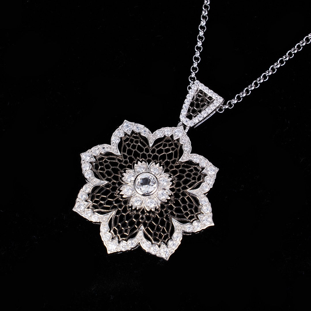 Airy Flower Necklace 6190