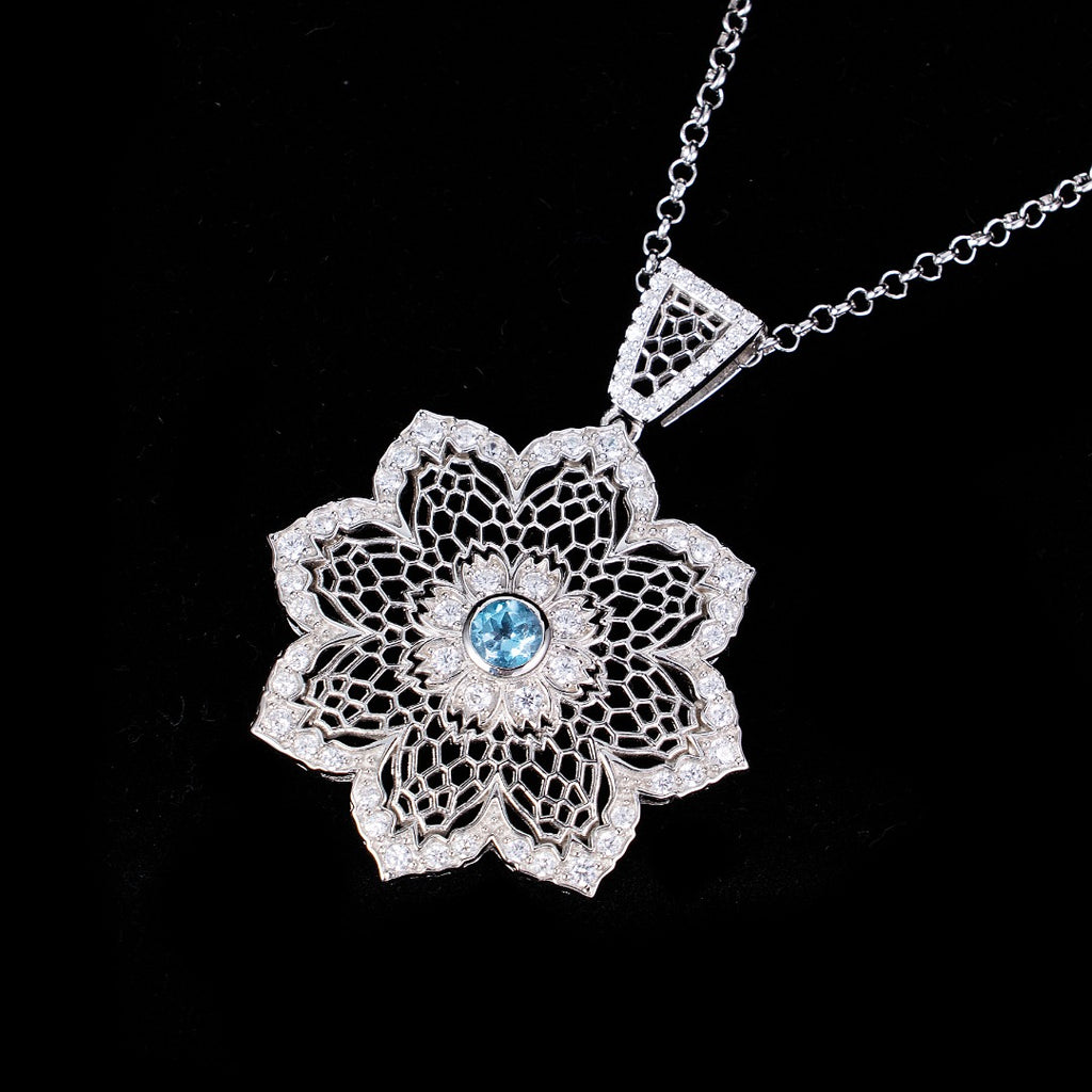 Airy Flower Necklace 6190