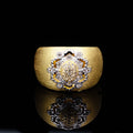 Topaz Floral Silky Ring 6191