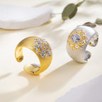 Topaz Floral Silky Ring 6191