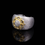 Topaz Floral Silky Ring 6191