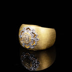 Topaz Floral Silky Ring 6191