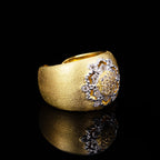 Topaz Floral Silky Ring 6191