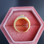 Topaz Floral Silky Ring 6191