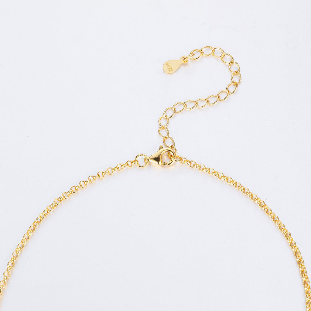 Blue Clover Starry Necklace 6204