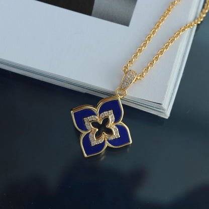 Blue Clover Starry Necklace 6204