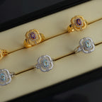 Natural Topaz Traditional Ring 6214