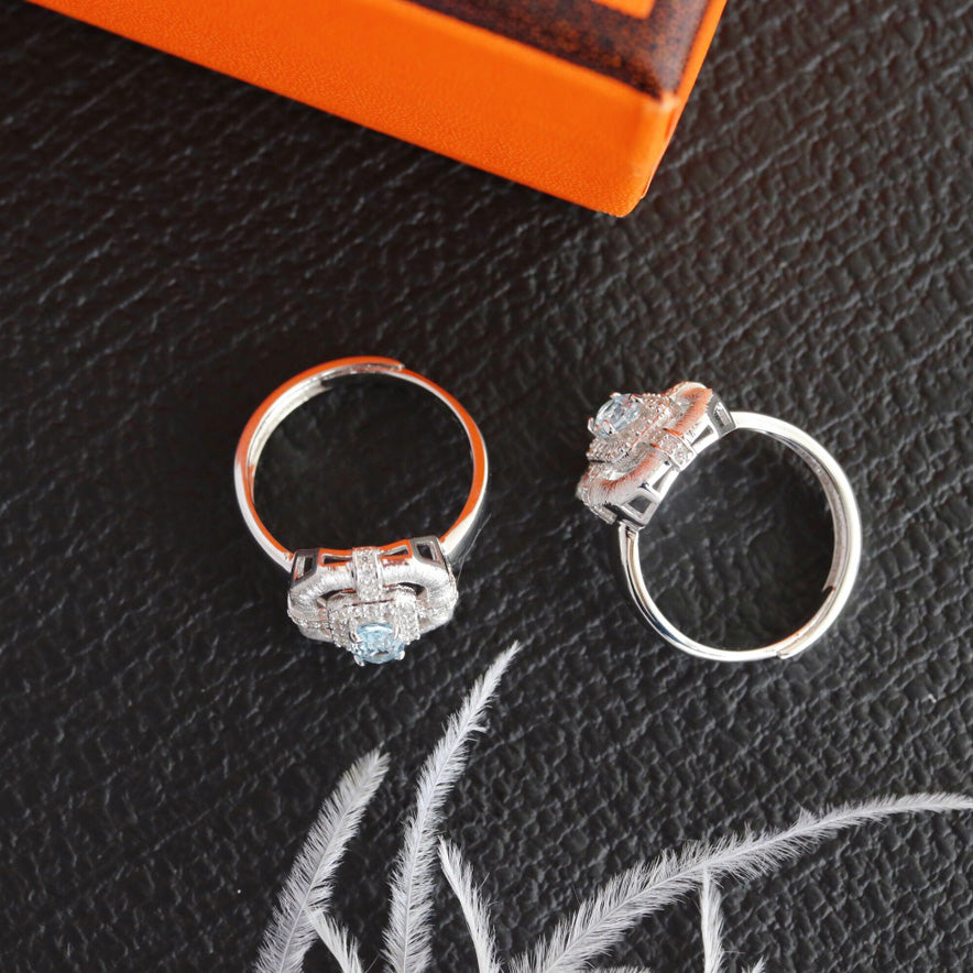 Natural Topaz Traditional Ring 6214