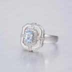 Natural Topaz Traditional Ring 6214
