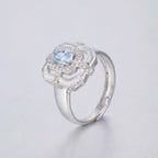 Natural Topaz Traditional Ring 6214