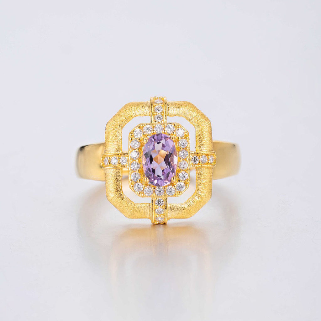 Natural Topaz Traditional Ring 6214
