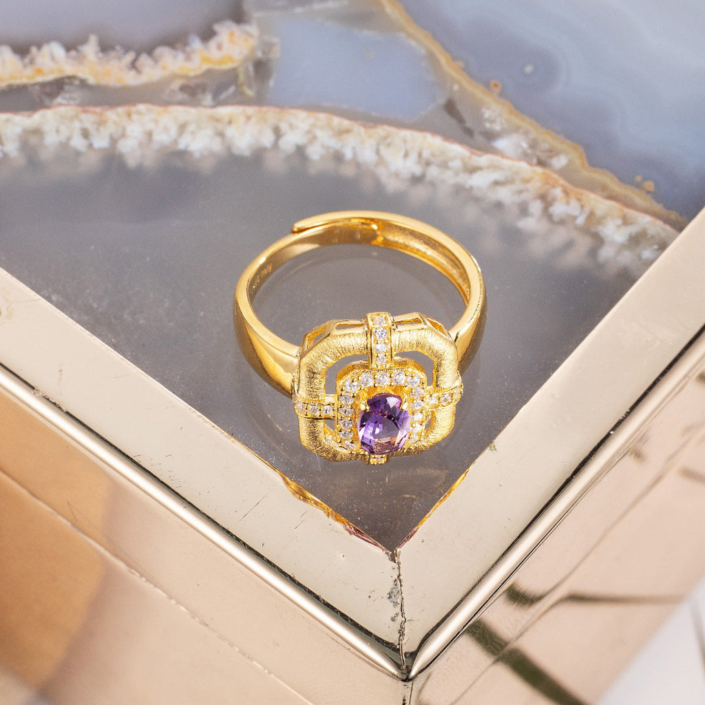 Natural Topaz Traditional Ring 6214