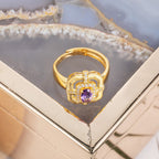 Natural Topaz Traditional Ring 6214