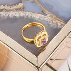 Natural Topaz Traditional Ring 6214