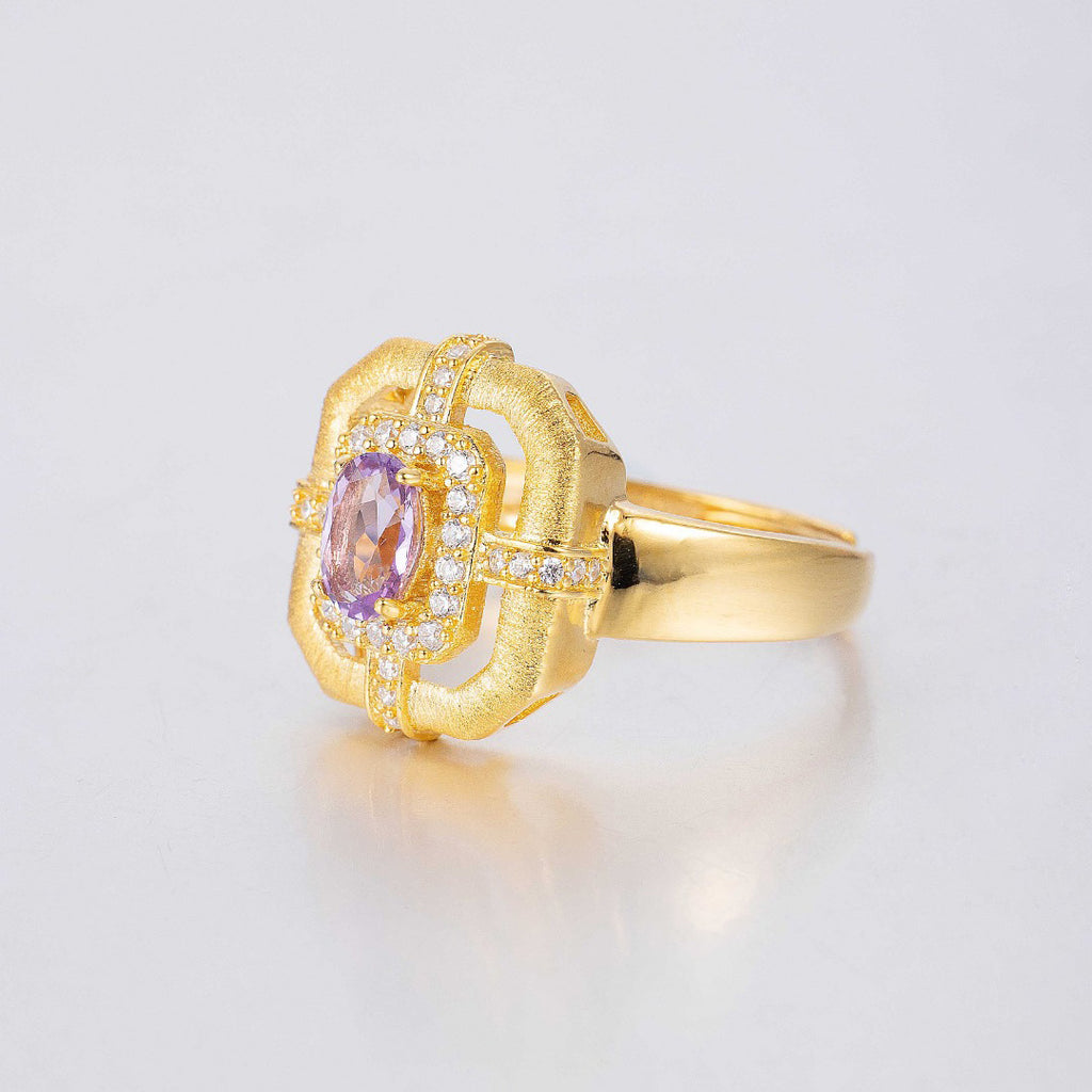 Natural Topaz Traditional Ring 6214