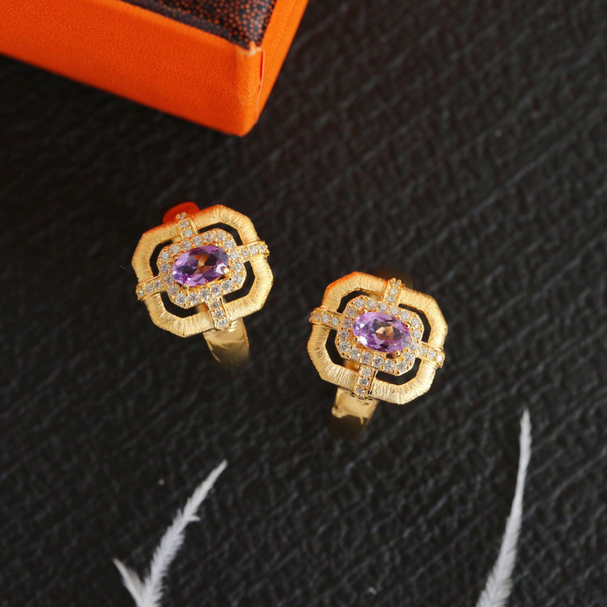 Natural Topaz Traditional Ring 6214