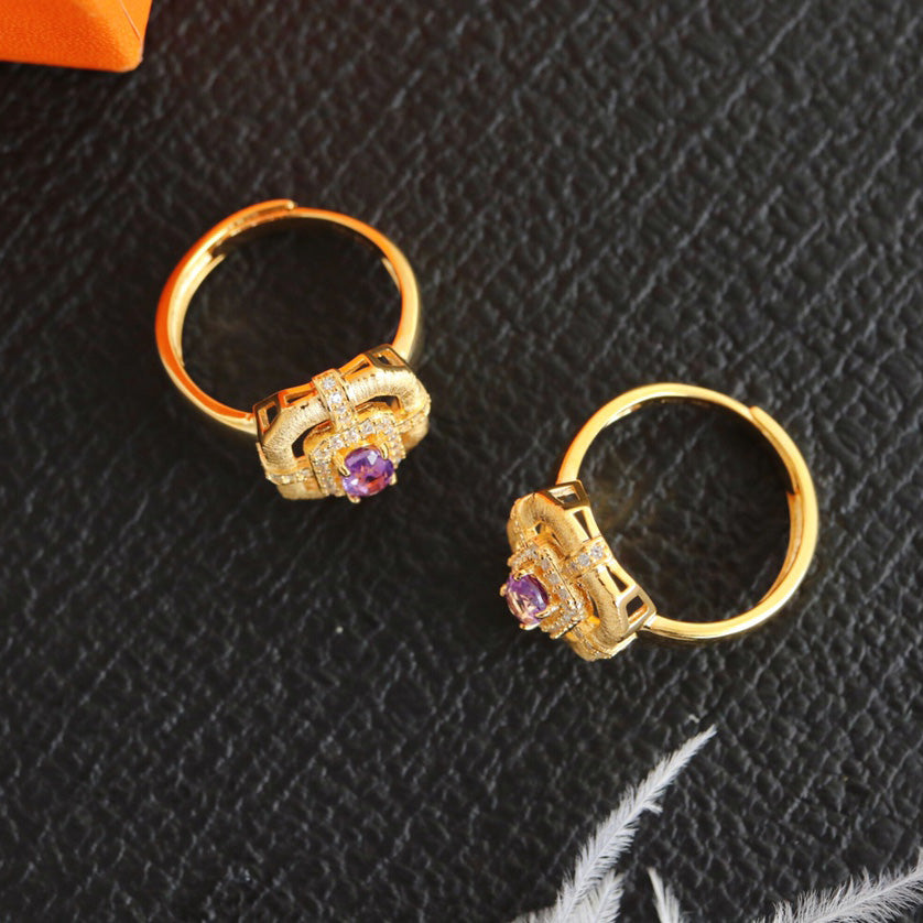 Natural Topaz Traditional Ring 6214