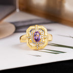 Natural Topaz Traditional Ring 6214